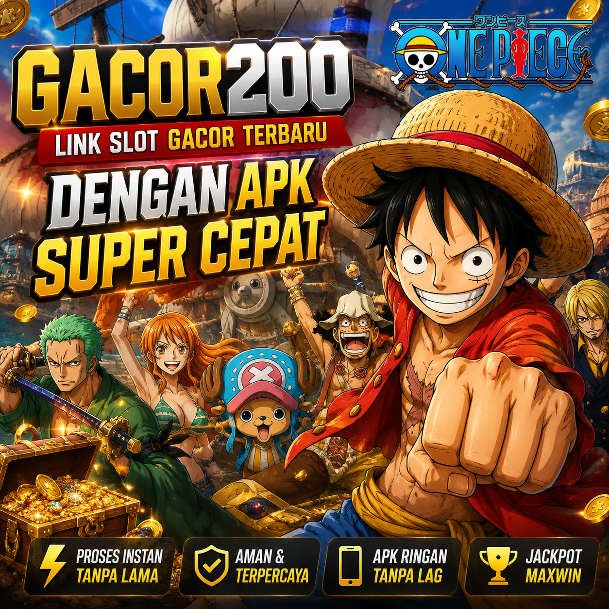 GACOR200 | Link Slot Gacor, Situs Slot777 & Slot888 Terbaru